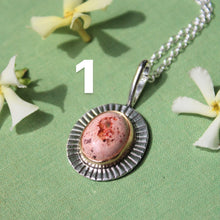 Load image into Gallery viewer, Mixed Metal Opal Pendants