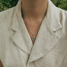 Load image into Gallery viewer, Mixed Metal Opal Pendants