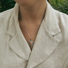Load image into Gallery viewer, Mixed Metal Opal Pendants
