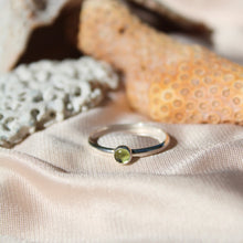 Load image into Gallery viewer, Made to order - Silver gemstone ring (multiple stone options available)
