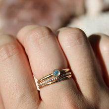 Load image into Gallery viewer, Made to order - Gold gemstone ring (multiple stone options available)