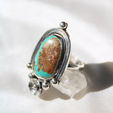 Load image into Gallery viewer, Flower Downstream Ring - size 7.75