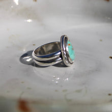 Load image into Gallery viewer, Chunky Turquoise Ring - size 7.5
