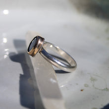 Load image into Gallery viewer, Mixed metal Australian Opal Ring - size 8.5
