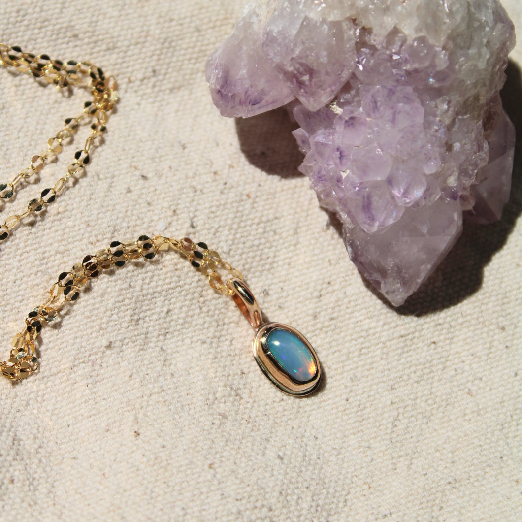 Golden Opal Pendant