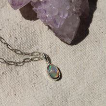 Load image into Gallery viewer, Silver Opal Pendant

