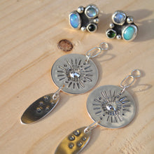 Load image into Gallery viewer, versatile medallion earrings
