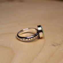 Load image into Gallery viewer, stamped verde valley ring - size 7
