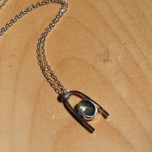 Load image into Gallery viewer, Arch Pendant - 18&quot; chain
