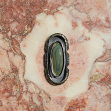 Load image into Gallery viewer, jasper saw tooth ring - custom size
