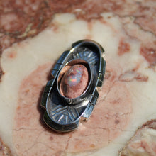 Load image into Gallery viewer, Opal saw tooth ring - custom size
