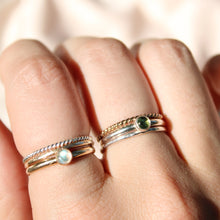 Load image into Gallery viewer, Made to order - Gold twisted stacking ring
