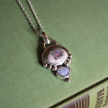 Load image into Gallery viewer, Opal Skies pendant - 20&quot; chain
